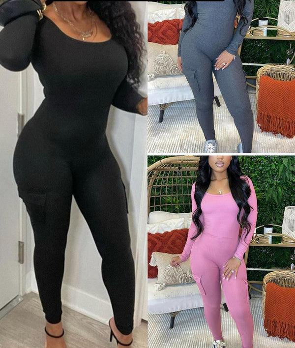 Jumpsuit w/ Pockets